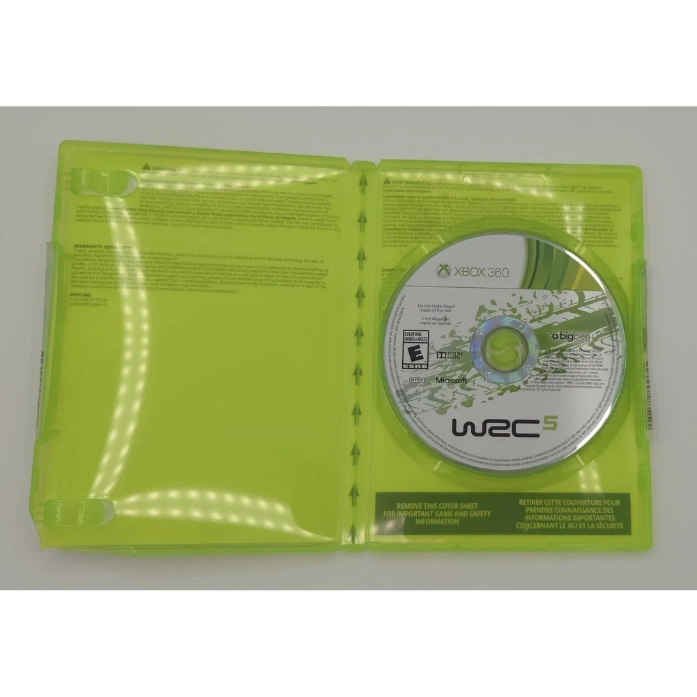 WRC 5: FIA World Rally Championship (2015) - Microsoft Xbox 360 - CIB & Tested